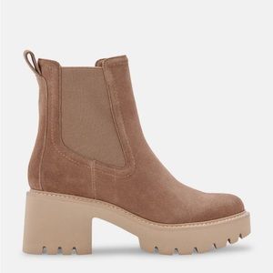 Dolce Vita Women's Hawk H2O Pull On Booties Size 6.5 in Mushroom